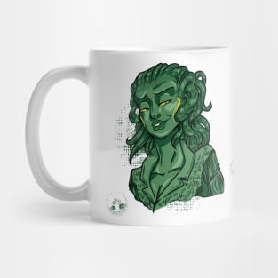 Vraska, Green Mage for White Mug